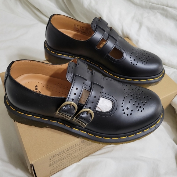 Dr. Martens Shoes - Dr Martens 8065 Mary Jane Black - US Size 7